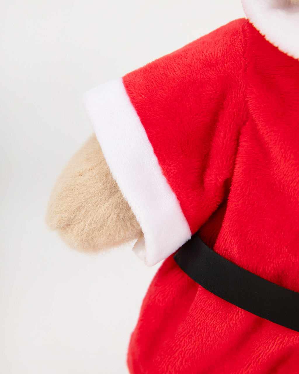 Teddy Bear & Christmas Santa Claus Jumpsuit - 12 Inch