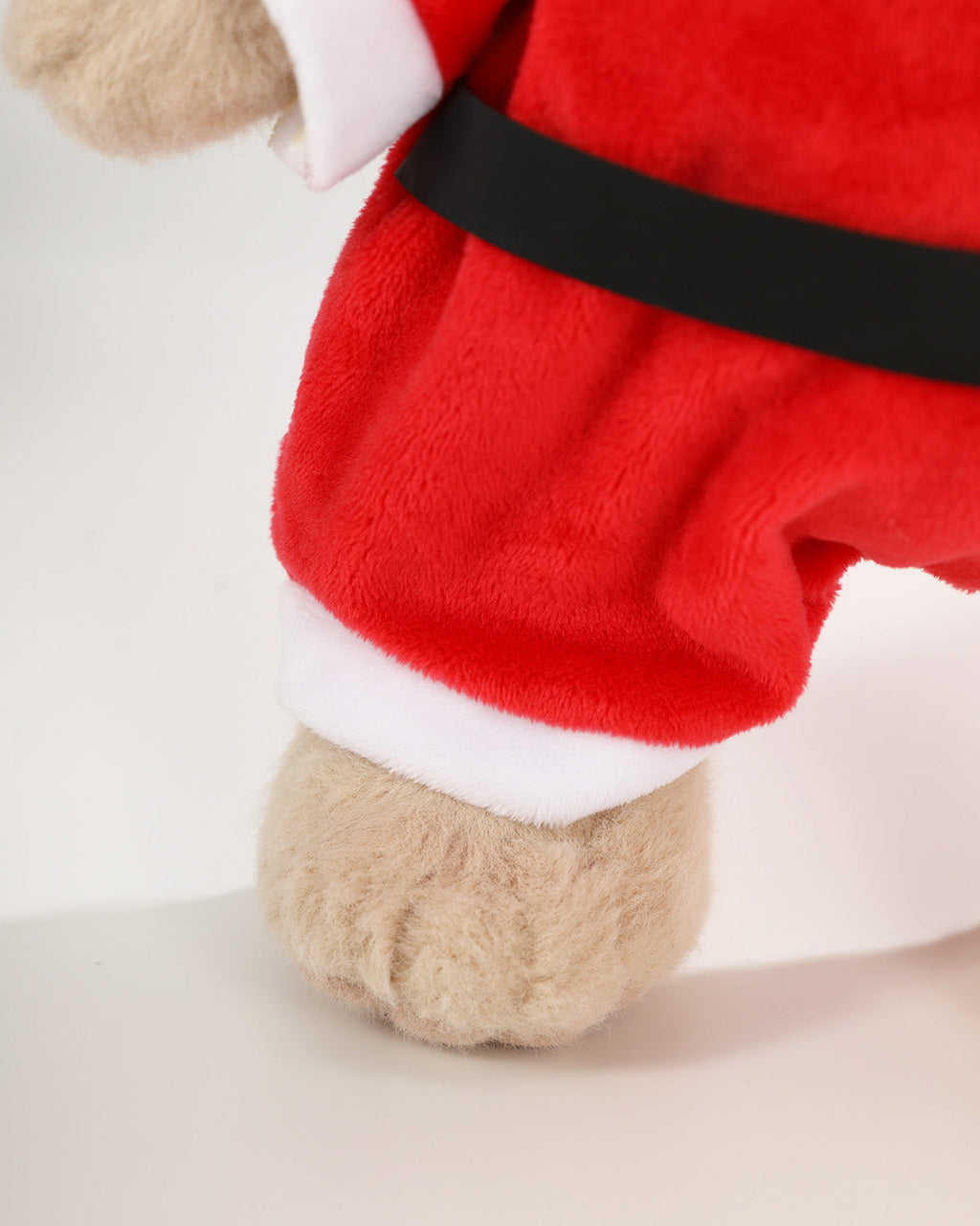 Teddy Bear & Christmas Santa Claus Jumpsuit - 12 Inch