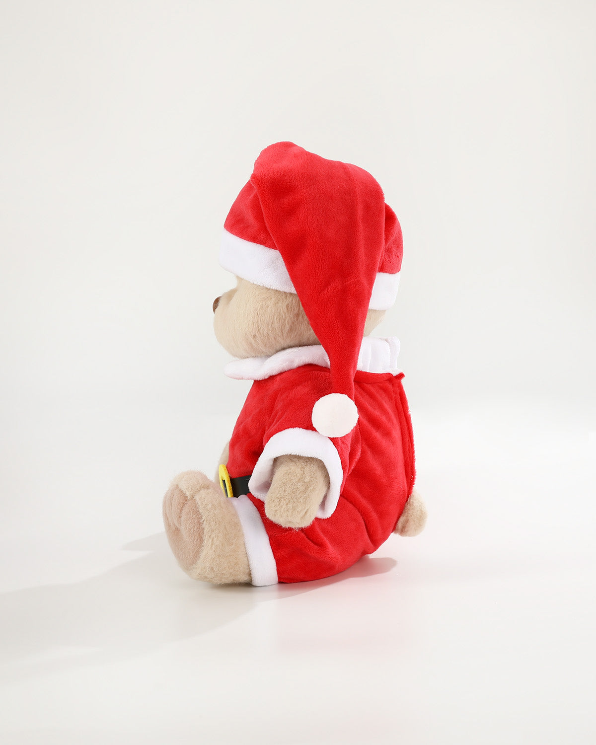 Teddy Bear & Christmas Santa Claus Jumpsuit - 12 Inch