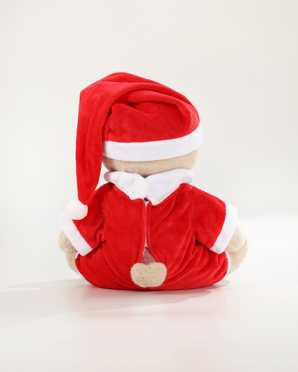 Teddy Bear & Christmas Santa Claus Jumpsuit - 12 Inch