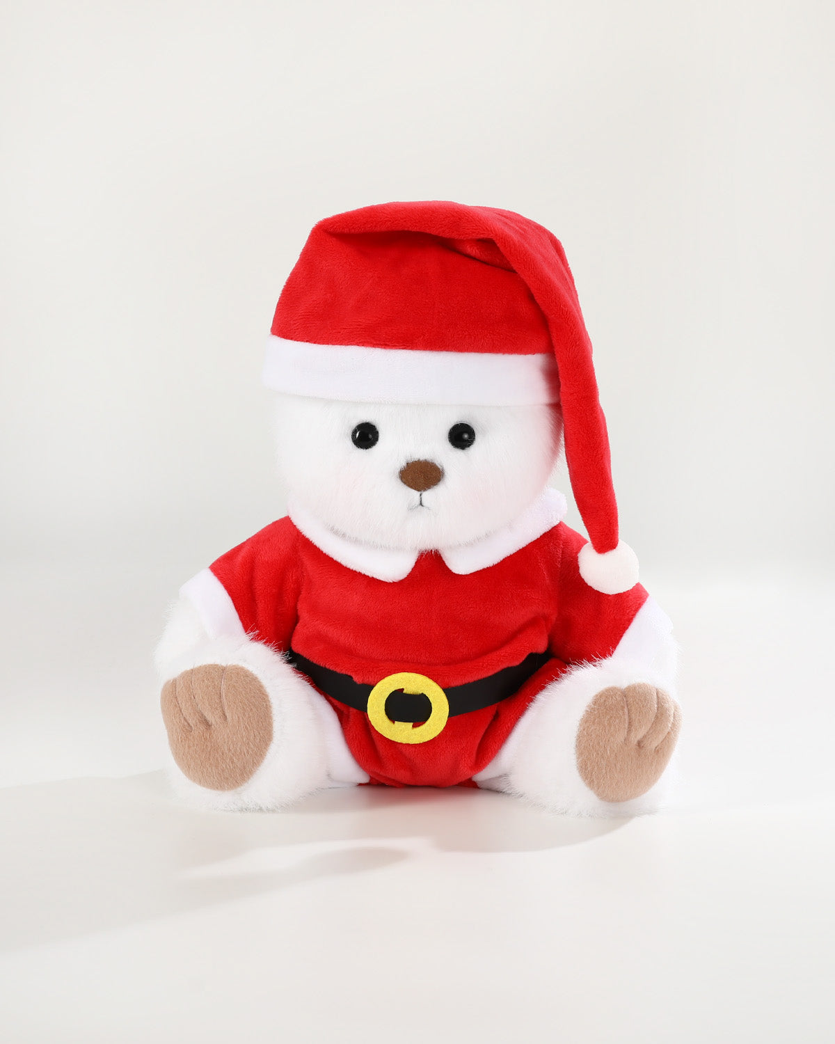 Teddy Bear & Christmas Santa Claus Jumpsuit - 12 Inch