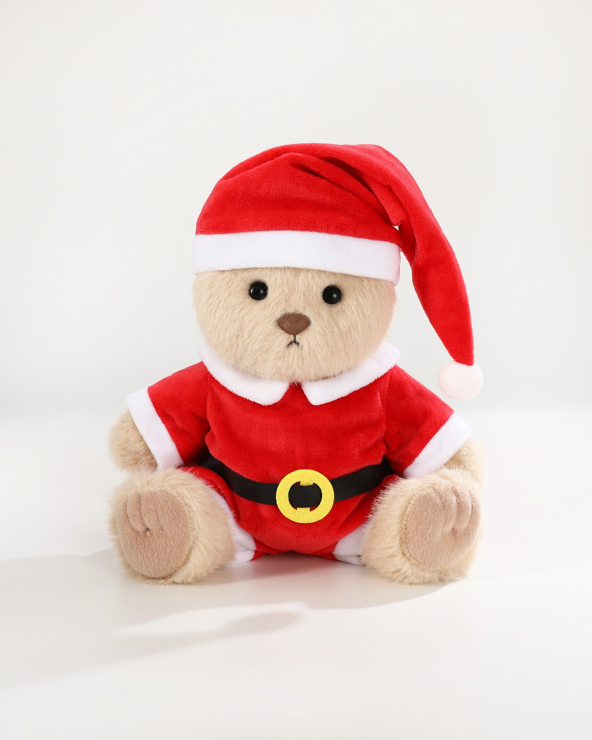 Teddy Bear & Christmas Santa Claus Jumpsuit - 12 Inch