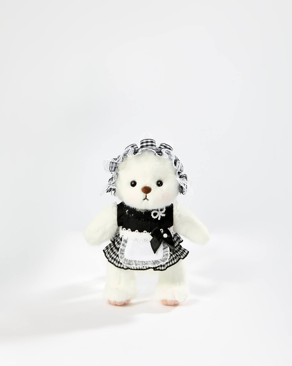 Teddy Bear & Maid Dress - 6 Inches