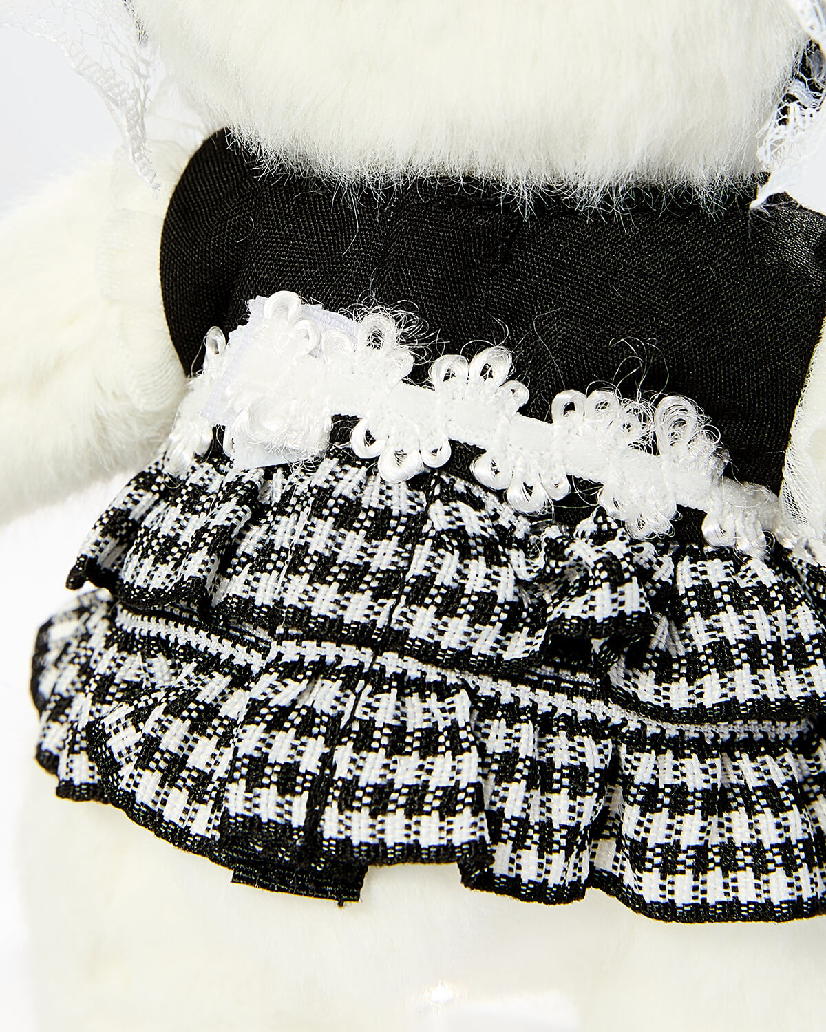 Teddy Bear & Maid Dress - 6 Inches