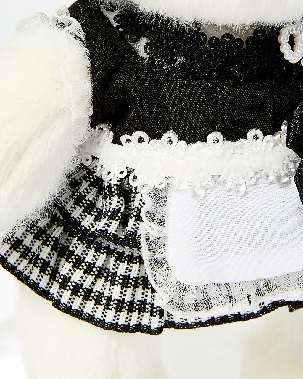 Teddy Bear & Maid Dress - 6 Inches