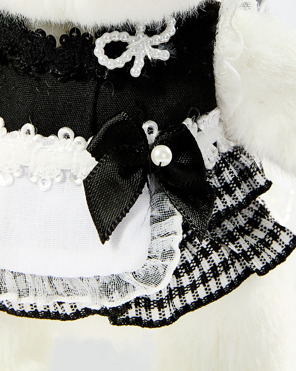 Teddy Bear & Maid Dress - 6 Inches