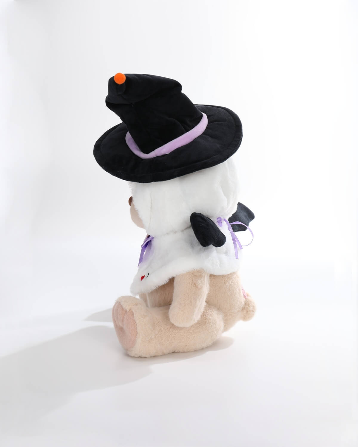 Teddy Bear & Halloween Wizard Kitten Cape - 12 Inches