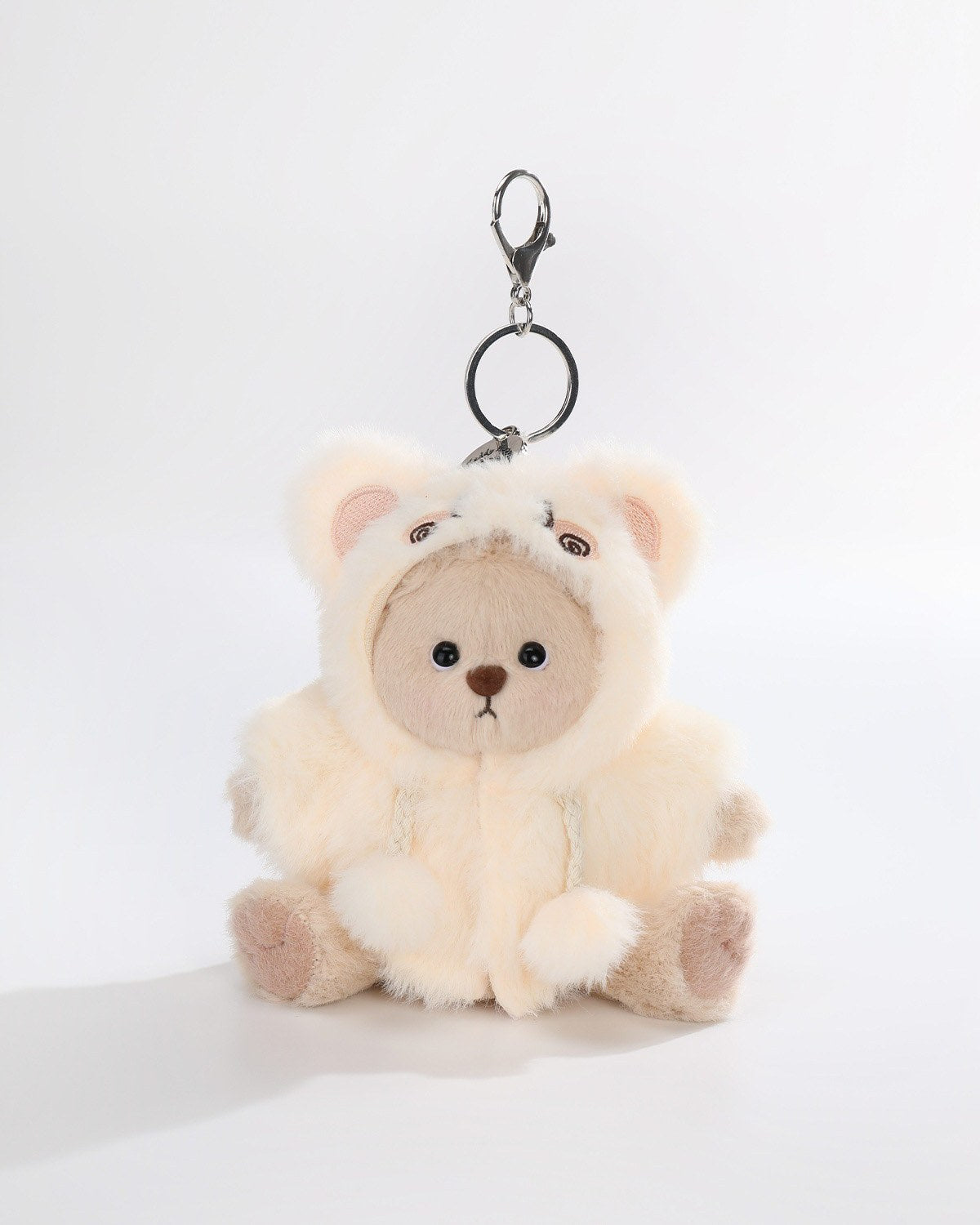 Teddy Bear & Fluffy Yellow Rabbit Jumpsuit - 6 Inches