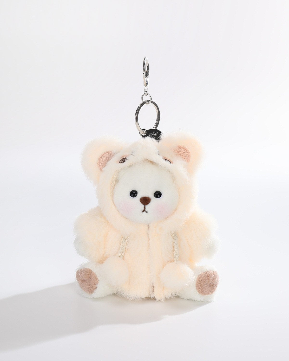 Teddy Bear & Fluffy Yellow Rabbit Jumpsuit - 6 Inches